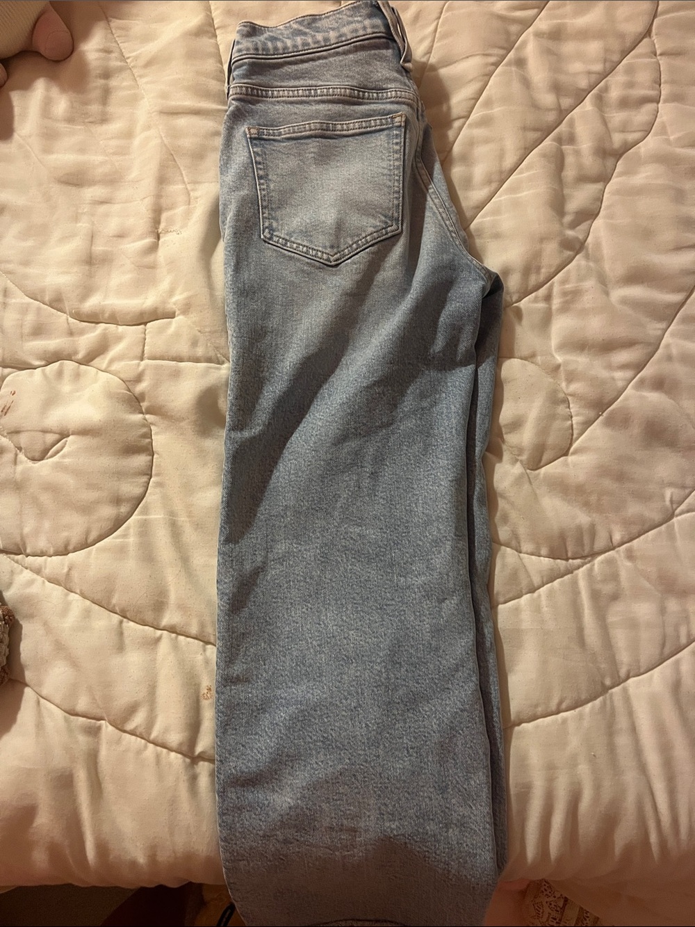 J. Crew Straight-Leg Light Blue Jeans